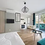 Studio Proche Gare, Balcon